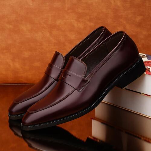 Sale male man sapato 2020 mens leisure shoe fashion flat leather men de para hot casuales masculino casual causal loafers black