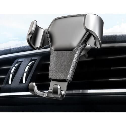 Universal Car Phone Holder Gravity Car Air Vent Mount Stand Holder Smartphone Cell Support For iphone samsung xiaomi huawei LG