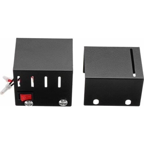 2pcs Metal Cover Steel Cover with Button for Mini Lathe Machine Wood Working DIY Lathe