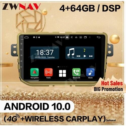 4+128G Wireless Carplay 2 Din For Great Wall Android 10 Screen Multimedia Player Auto Audio Radio GPS Navi Head Unit Auto Stereo