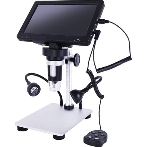 LUCHSHIY USB Digital Microscope DM4/DM9 HD Electronic Microscope Camera Magnifier Microscope Soldering For Cell Phone Repair