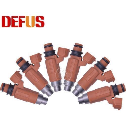 DEFUS 6X INP-771 750cc Flow Matched Modified Fuel Injector Nozzle For 99-03 Mitsubishi Galant 3.0L V6 CDH210 Petorl Bico INP771