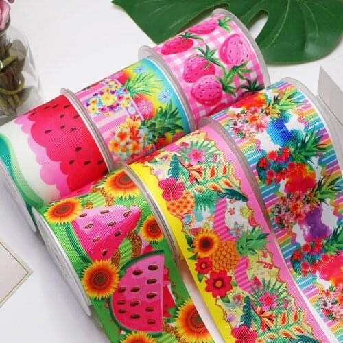 DIY Cartoon Printed Grosgrain Ribbon For Craft Supplies Sewing Accessories 5 Yards, Planar Resins Mold 10 Pieces. 52998