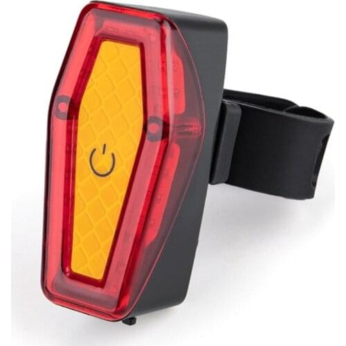 Highlight Bicycle Taillight Road 6 Modes Bike LED Light Waterproof Tail Light USB Cycling Back Rear Light,Bike Light