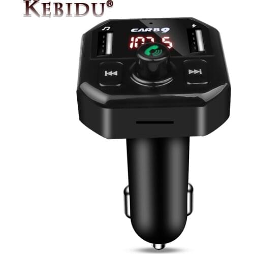 Kebidu B9 3.1A Quick Car Charging Phone USB Charger Stereo Mp3 Music Audio Player Handsfree Player Car Kit Fm Transmitters