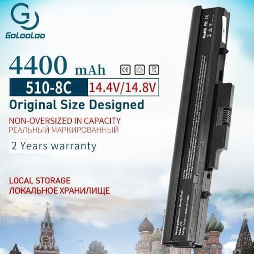Golooloo 14.4v 4400MAh 8Cells Battery Pack For HP 510,530 sreies / HSTNN-C29C HSTNN-FB40 HSTNN-IB45
