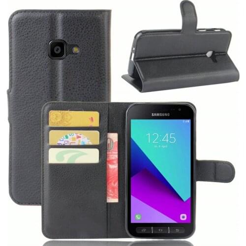 For Samsung Galaxy Xcover 4 G390 G390F Wallet Flip Leather Case for Samsung Galaxy Xcover 4s G398F Leather back Cover case Etui