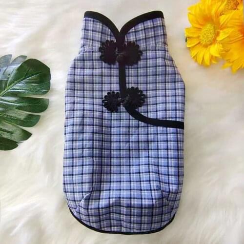 Pet Dog Clothes Summer Dog Tang Suit Vest Cat Yorkshire maltese Bichon Poodle Schnauzer Corgi Puppy Clothing Small Dog Costumes