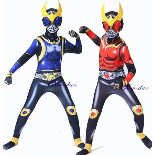 Kamen Rider Cosplay Costume Boys Masked Rider Build Superhero Halloween Costume For Kids Child Carnvial Party Game Suit