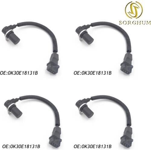 New 4PCS Crankshaft Position sensor For KIA CARENS CARNIVAL RIO SHUMA 1.3 1.5 1.6 2.9 0K30E18131B 0K30E18131B