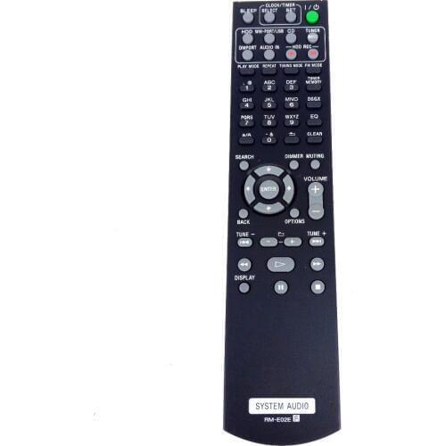 NEW Original RM-E02E FOR SONY SYSTEM AUDIO Remote control FOR HCDE300HD NASE300HD Fernbedienung