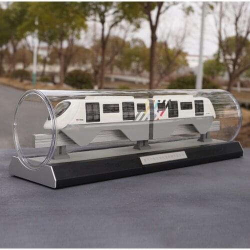 Original Factory Chongqing Crrc New Generation Straddle Monorail 1:68 Diecast Train Subway Models for Collection