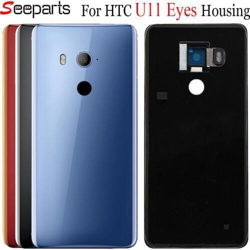 Original For 6.0" HTC U11 Eyes Battery Cover Door Back Housing Rear Case For HTC U11 Eyes Battery Door Replacement Parts