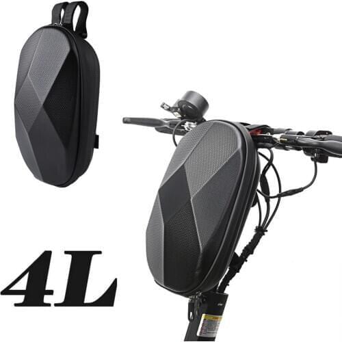 Electric Scooter Bicycle Front Bag Folding Bicycle Handle Bag EVA Hard Shell Balance Bike Front Bag Hanging Bag