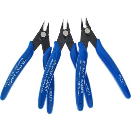 Pliers Wire Cutters DIY Electronic Diagonal Pliers 170 Wishful Clamp Side Cutting Nippers Wire Cutter