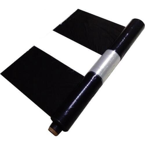10m 0.008mm Mulch Film PE Black White Plastic Mulch Garden Ground Cover Film Frost Protection Keep Warm Weed Control