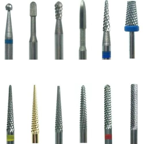 High-quality nail tungsten steel polishing head nail remover drill remover and dead skin drill bit carbide nail machine tools