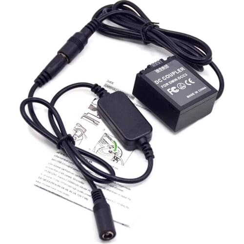 Step-down Power Cable+DMW-DCC3 dc coupler DMW-BLB13 DMWBLB13 dummy battery fit 12V-24V DC power for Panasonic G1 GH1 GF1 G2 G10