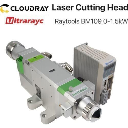 Ultrarayc BM109 Raytools Fiber Cutting Head 0-1.5kW Auto Focusing for Carbon Steel Cutting