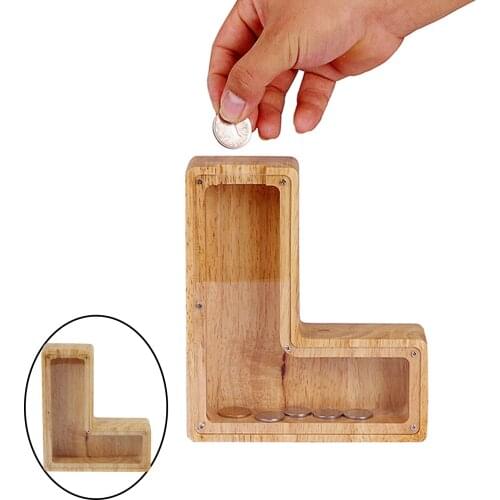 Serenable Wooden Piggy Banks For Money