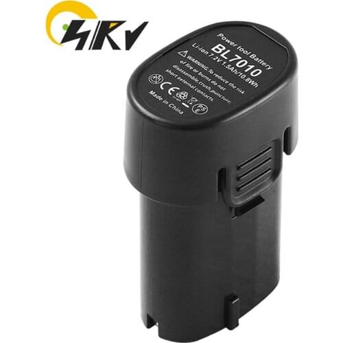 7.2V 3000mAh Rechargeable Li-ion Replacement Battery For Makita BL7010 CL070D CL070DS Power Tools 1.5Ah 2.0Ah 3.0Ah