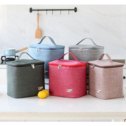 Outdoor camping Thermal Insulated Lunch bag Large Capacity waterproof picnic bags traving hiking protable fruit Food Storage bag