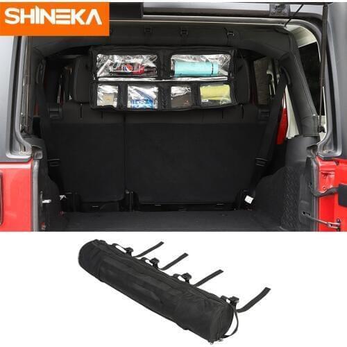 Stowing Tidying For Jeep Wrangler TJ YJ CJ JK JL Multifunction Roll Bar Storage Bag Pocket Tool Organizer Black For Jeep All Car