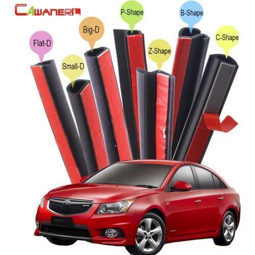 Cawanerl Car Rubber Seal Sealing Strip Kit Weatherstrip Seal Edge Trim For Holden Barina Calais Caprice Commodore Cruze