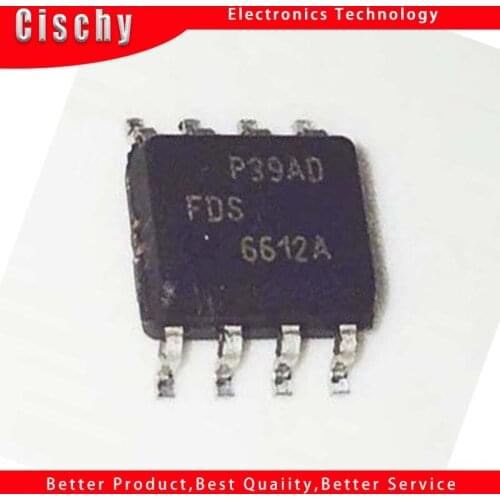 5pcs/lot FDS6612A FDS6612 SOP-8 In Stock