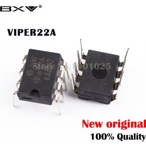 5PCS VIPer22A DIP8 cooker chip new and original IC In Stock