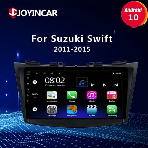 9" 2din Android 10/9.1 Car Radio for Suzuki Swift 2011 2012 2013 2014 2015 GPS Navigation WIFI Carplay multimedia video player