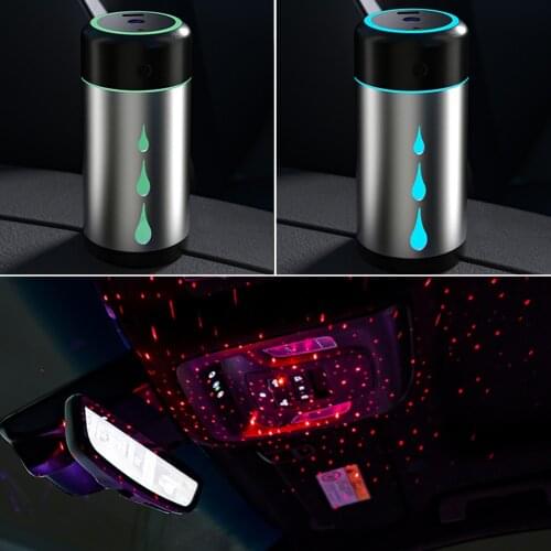 Car Air humidifier Car starry sky light USB atmosphere light convenient mini home office air atomization aromatherapy purifier