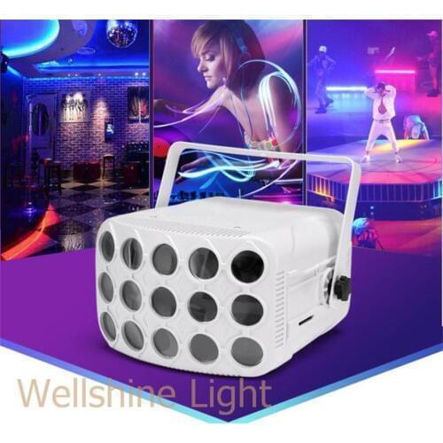 Free Shipping 2 pcs /lot Stage effect butterfly led stage lighting bar ktv flash Party Disco DJ derby