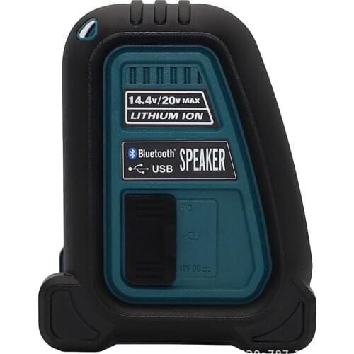 14.4V 18V Li-ion Battery Bluetooth Speaker For Dewalt For Makita For Bosch For Milwaukee 15W MP3 Player Loudspeaker Amplifier