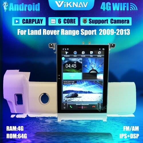 PX6 Android Stereo Receiver Car Radio DVD Multimedia Player for Land Rover Range Sport 2009-2013 GPS Navigation HD Screen