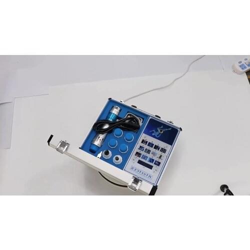 Shock wave pain therapy instrument External vibration rehabilitation therapy instrument Lumbar shoulder neck massage instrument