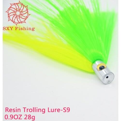 SXY FISHING S9 Deep-sea fishing Fake lure Stainless steel Drag the bait All Metal Octopus Lure Tuna Lure Metal Trolling Lure