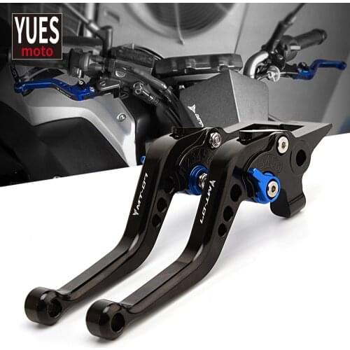 Motorcycle Accessories Aluminum Brakes Clutch Levers For YAMAHA MT07 MT 07 FZ07 2014 2015 2016 2017 2018 2019 2020 2021
