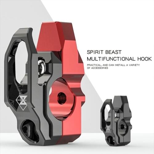 SPIRIT BEAST 22MM Motorcycle Handlebar Helmet Hook ATV Motorbike Scooter Bike Accessories for yamaha honda suzuki vespa piaggio