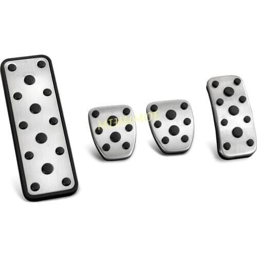 MT Footrest Dead Clutch Brake Gas Pedal Cover For Subaru Forester Impreza XV Legacy Outback