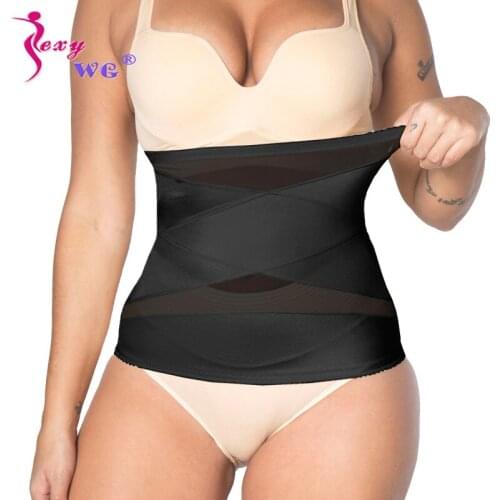 SEXYWG Seamless Tummy Body Shaper Postpartum Belly Band Wrap Waist Trainer Underwear Recovery Belt Binder Slimming for Women