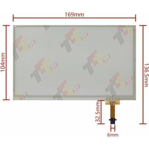 Radio Navigation for Toyota RAV4 Camry 7 Inch Touch LCD Screen Digitizer C070VTN01