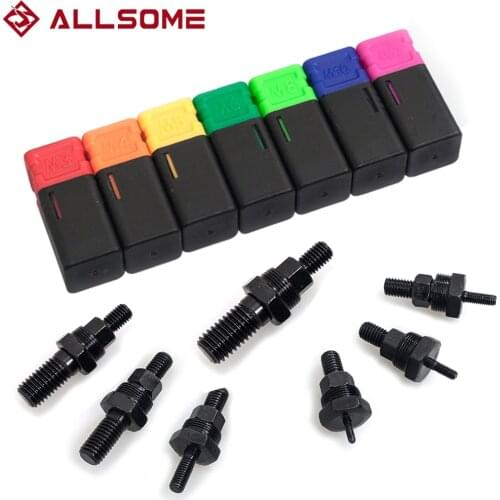 ALLSOME Riveter Gun Part Threaded Mandrel Replacement For Hand Nut Rivet Metric M3-M12 HT2775