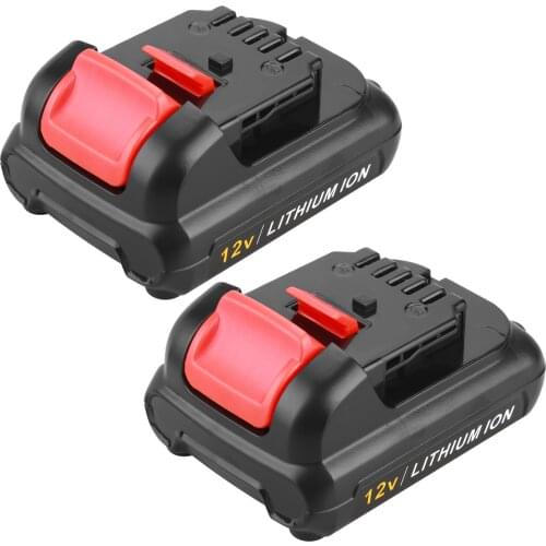 2 x12v 3000mAh DCB120 Battery power tool Replacement for DeWalt Cordless Power Drill Tool Rechargeable batteries