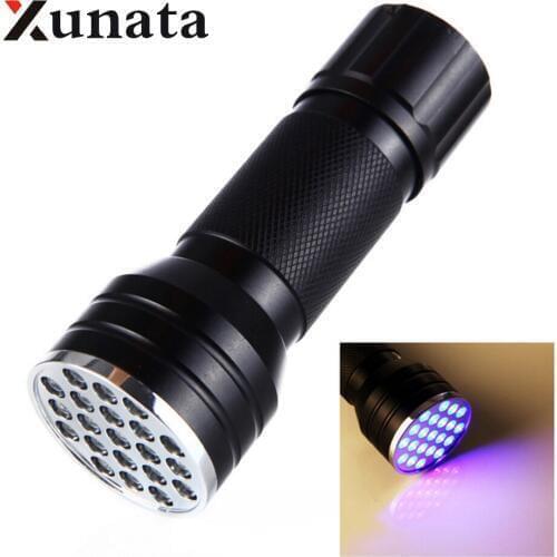 3*AAA Purple UV Flashlight Mini Torch Lanterna Waterproof Torch Flashlight Bike Camping Powerful Led Flashlight