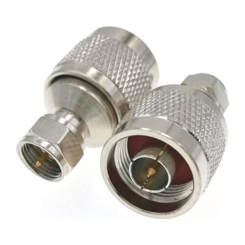 50pcs F Male To N Male RF Connector Adapter