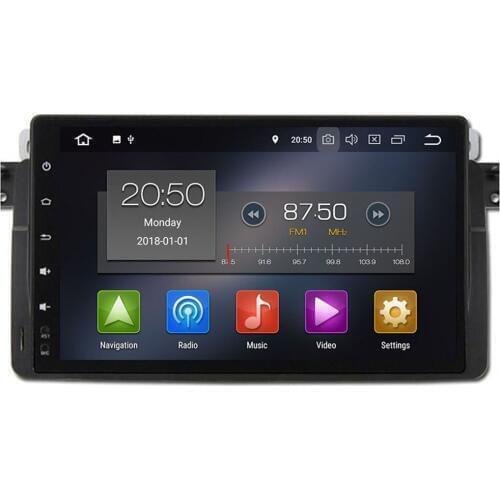 9" Android 10 4+64G Car Radio for BMW E46 M3 318i 320i 325i with MirrorLink No DVD auto multimedia Stereo Navi RDS DVR SWC BT