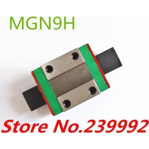 MGN9H MGN9C block only for working Kossel Mini 3d printer machines MGN9 9mm miniature linear guide CNC X Y Z Axis