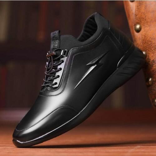 Luxury Brand Hot Sale Fashion Men Casual Lace Up Shoes Men Leather Walking Moccasins Flats Shoes Men sneaker shoes G41-01