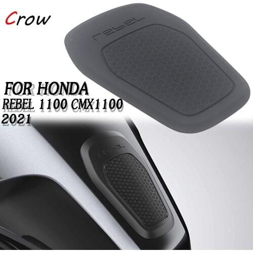 Motorcycle Non-slip Side Fuel Tank Stickers Waterproof Pad Rubber Sticker For Honda REBEL 1100 CMX 1100 2021